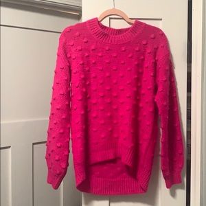 Lou and Grey for Loft Bobble Knit Sweater